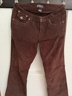 Banana Republic - Women's Corduroy brown pants - size 2 Reg - Flare